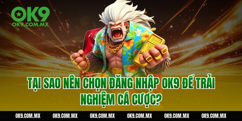 Tại sao nên chọn đăng nhập OK9 để trải nghiệm cá cược?